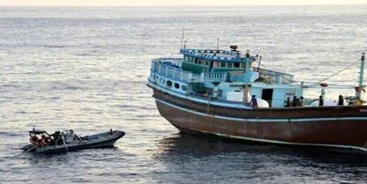 توقیف ۷ فروند شناور حامل سوخت قاچاق سوخت در سواحل مکران