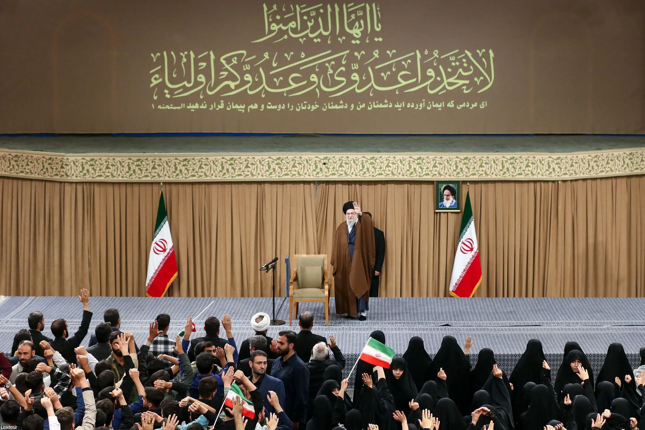 رهبر انقلاب: اختلاف جمهوری اسلامی و آمریکا، ذاتی است و نه تاکتیکی