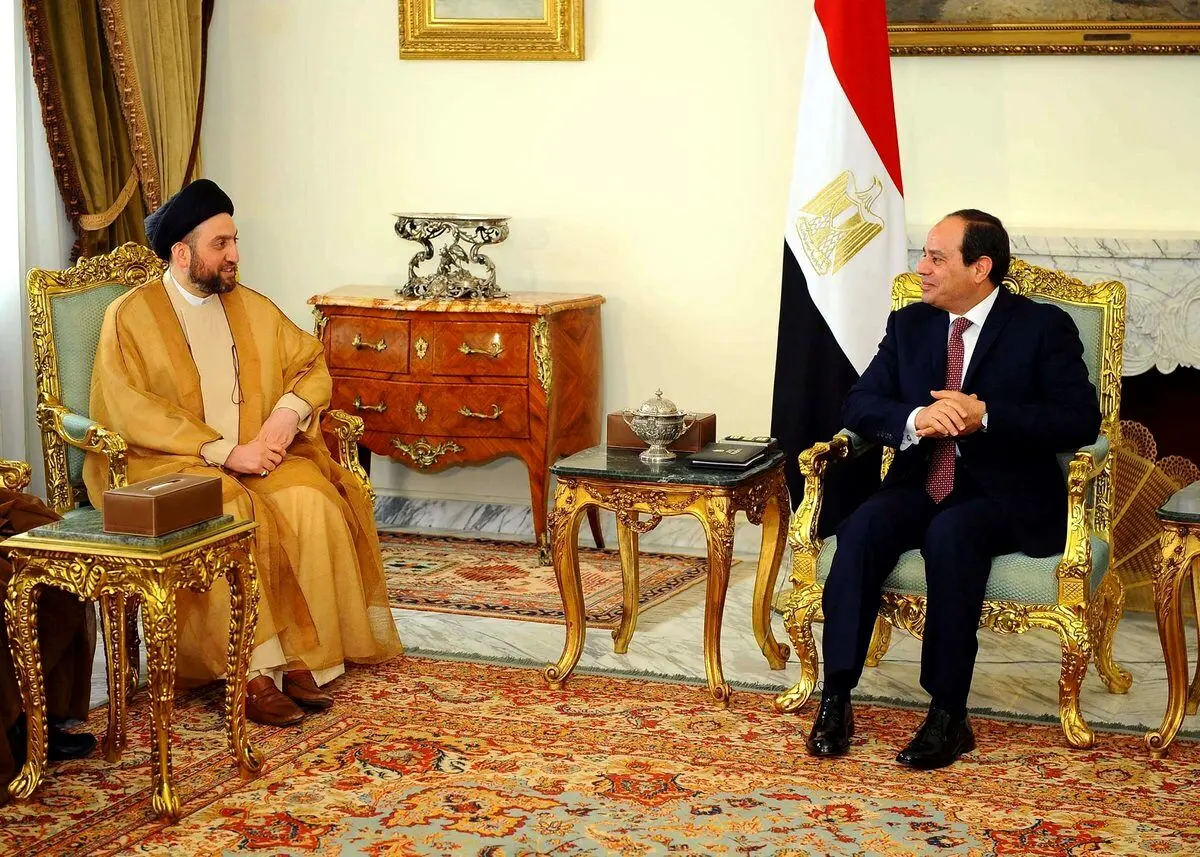 روسیاالیوم: عمار حکیم پیام ایران را به مصر منتقل کرد