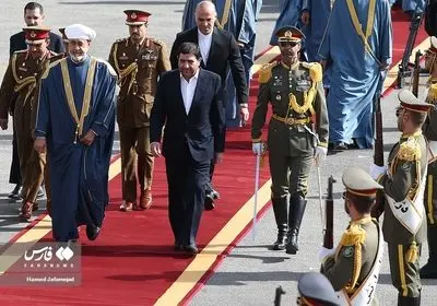 استقبال از سطان عمان در تهران 